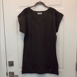 Ethos Paris 100% organic cotton Black Women's Dress/tunic